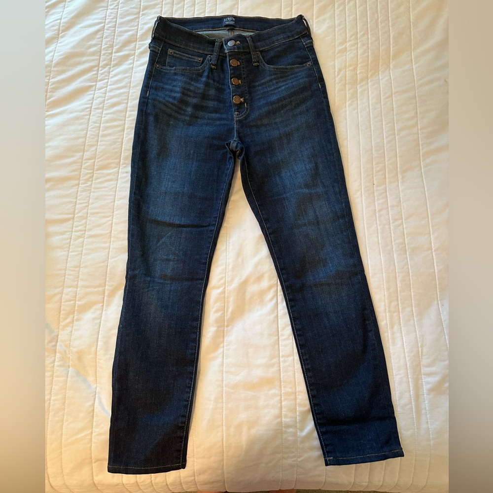 J Crew high rise skinny jeans